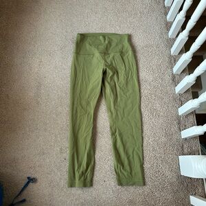 Lulu lemon Olive Green Leggings